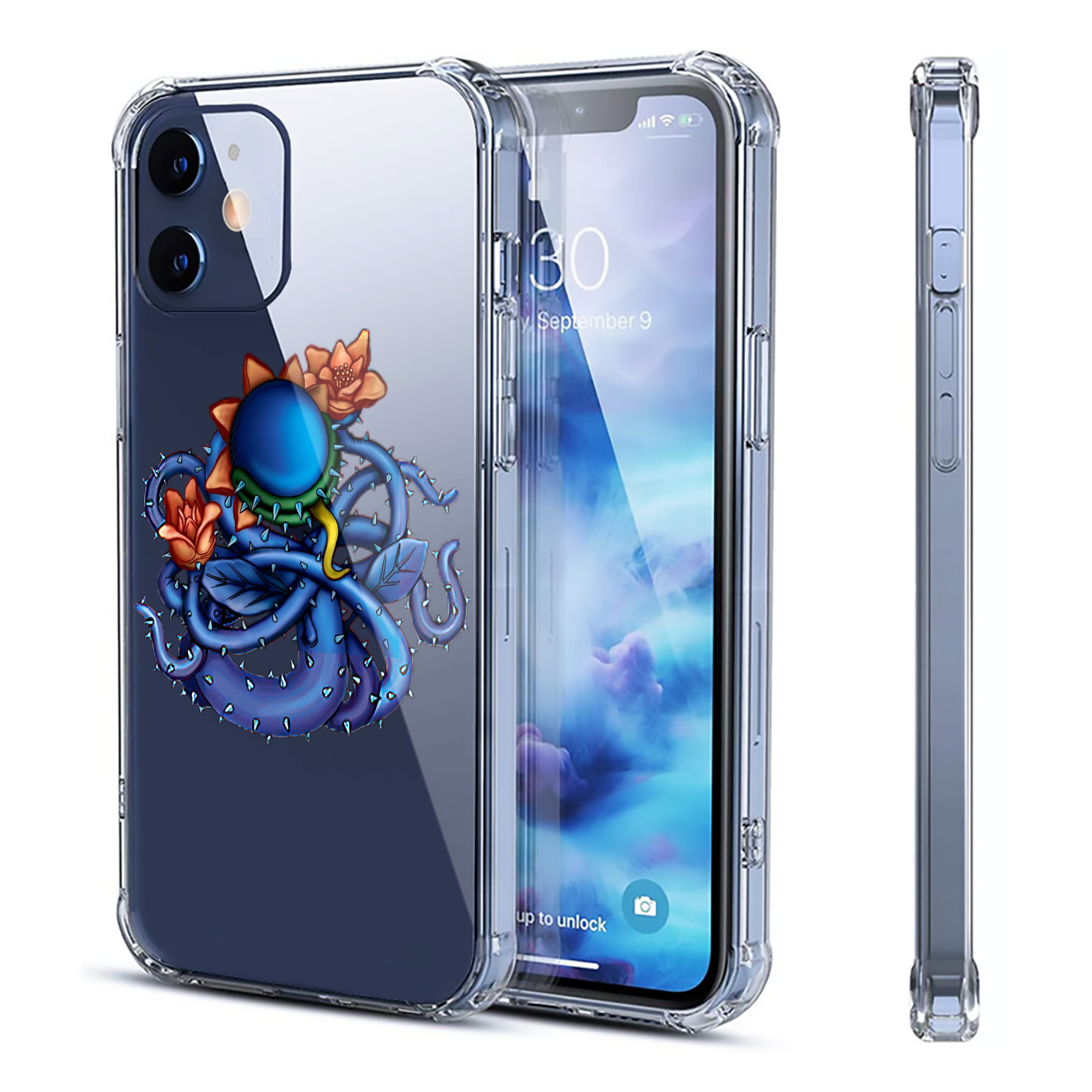 （画像用） 遊☆戯☆王 Yu-Gi-Oh! 【iPhone 12シリーズ対応】透明スマホケース（クリアソフトケース）